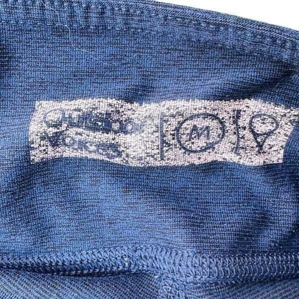 OUTDOOR VOICES Navy Blue Black High Rise Leggings Outdoor Voices Tapered Leg Ski - Thumbnail 5