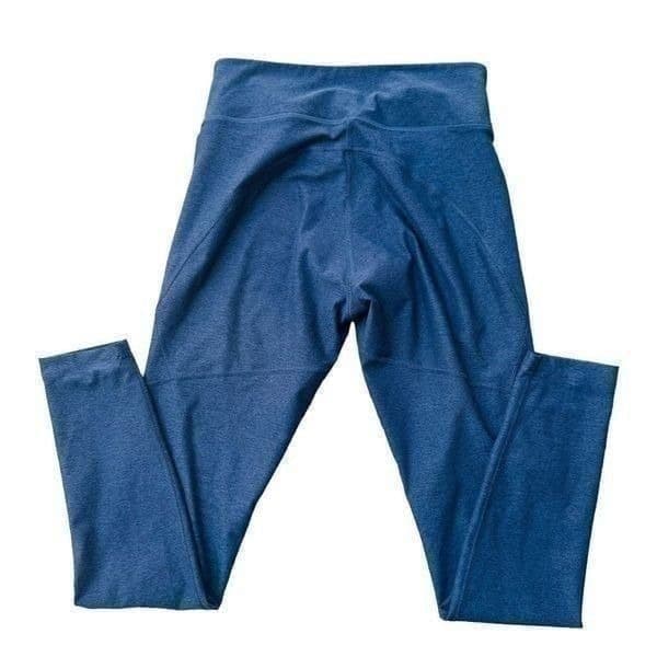 OUTDOOR VOICES Navy Blue Black High Rise Leggings Outdoor Voices Tapered Leg Ski - Thumbnail 2