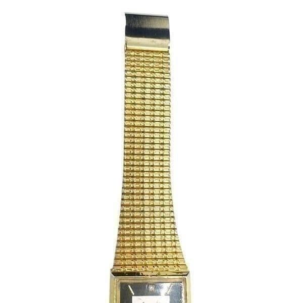 Longines Women's Wristwatch Manual Wind Analog Rectangular Dial Gold - Thumbnail 5