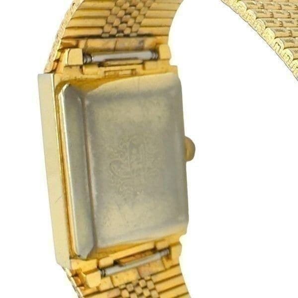 Longines Women's Wristwatch Manual Wind Analog Rectangular Dial Gold - Thumbnail 11