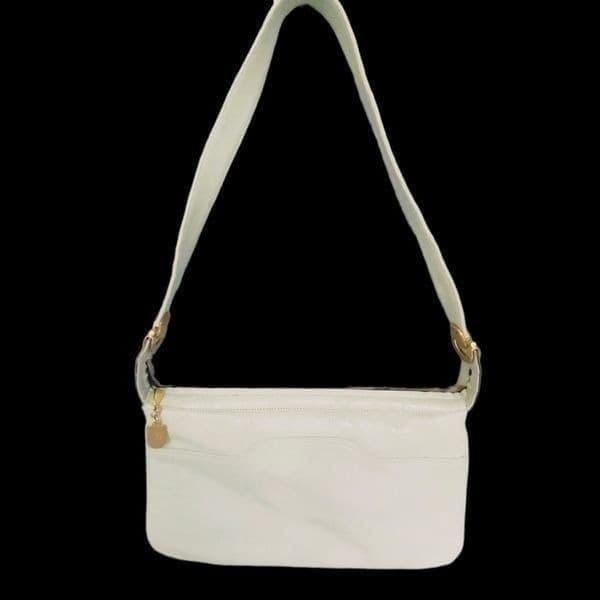 Vintage Sorrento Smooth Glove Leather Handbag Purse - Image 1