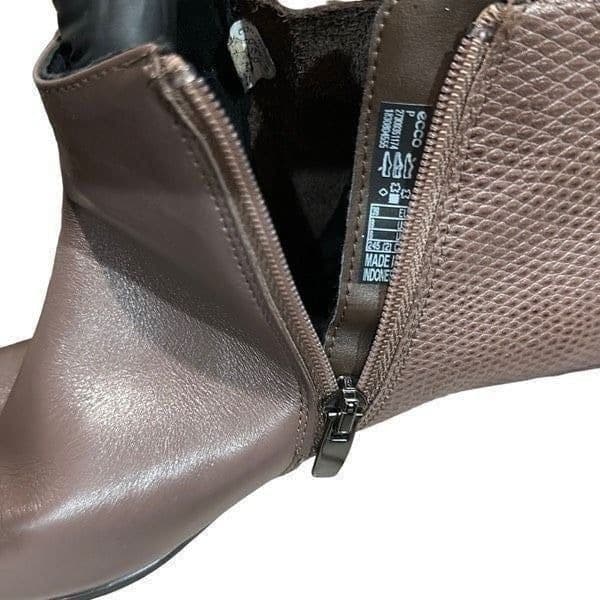 ECCO SHAPE M 35 Women's Zippered Ankle Boot SOLD OUT Leather Shoes Boots Size 39 - Thumbnail 6