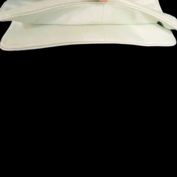 Vintage Sorrento Smooth Glove Leather Handbag Purse - Thumbnail 2