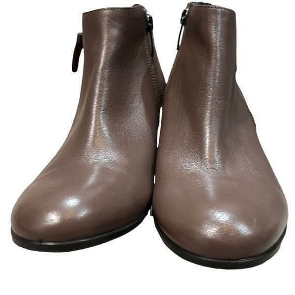 ECCO SHAPE M 35 Women's Zippered Ankle Boot SOLD OUT Leather Shoes Boots Size 39 - Thumbnail 5