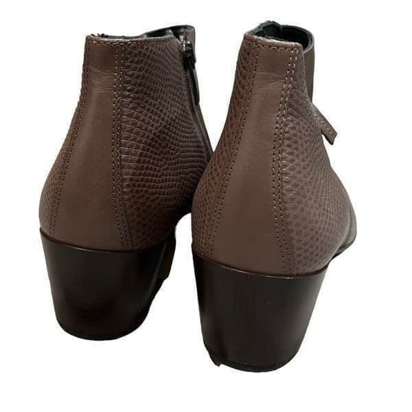 ECCO SHAPE M 35 Women's Zippered Ankle Boot SOLD OUT Leather Shoes Boots Size 39 - Thumbnail 4