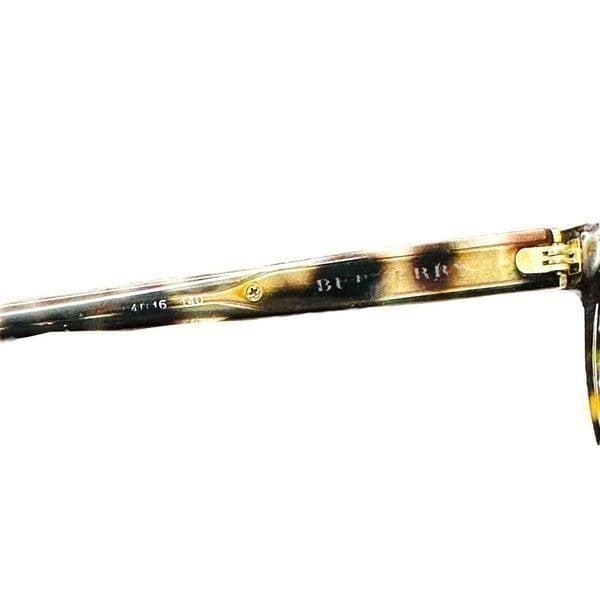 BURBERRY Eyeglasses Square Frames Plaid Designer Luxury Prescription Glasses - Thumbnail 4