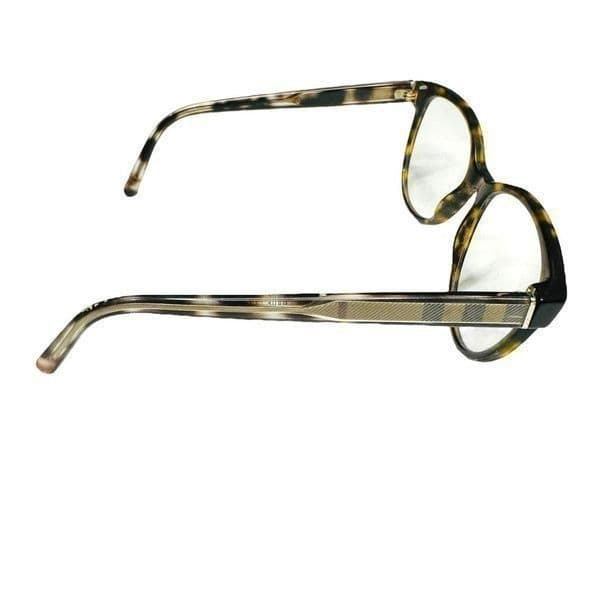 BURBERRY Eyeglasses Square Frames Plaid Designer Luxury Prescription Glasses - Thumbnail 2