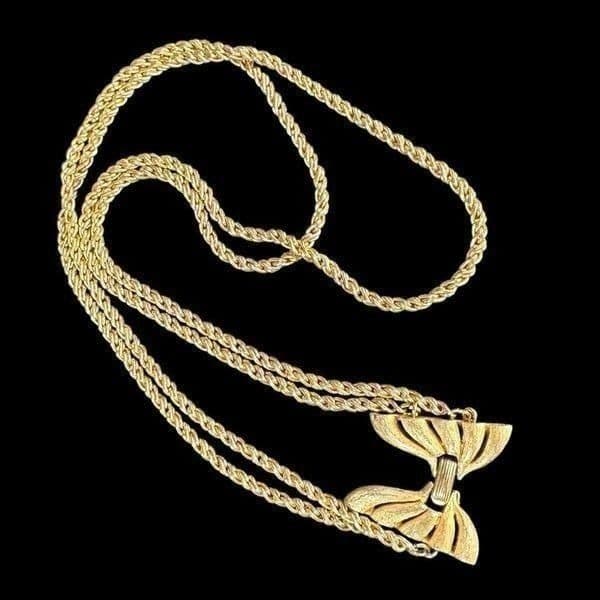 CROWN TRIFARI 4 Item Gold-Tone Jewelry Bundle Bonsai Tree of Life Cameo Necklace - Thumbnail 6