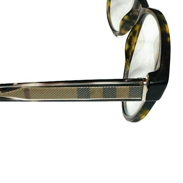 BURBERRY Eyeglasses Square Frames Plaid Designer Luxury Prescription Glasses - Thumbnail 3