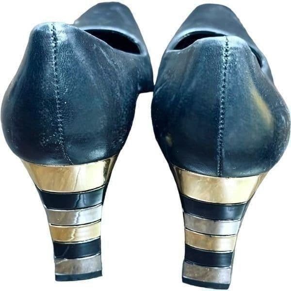 J. CREW MARC FISHER PROXY Bundle Lot of 4 Pairs of Shoes Pumps Heels Flats Leath - Thumbnail 7