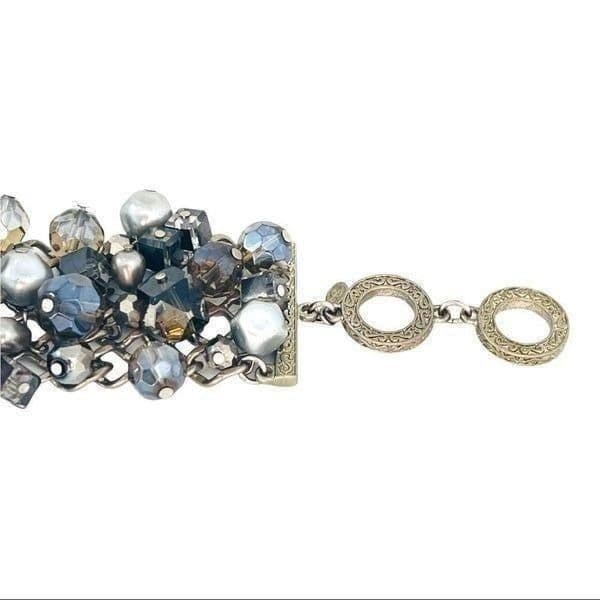 Premier Designs Grand Slam Crystal and Pearl Bracelet - Thumbnail 5