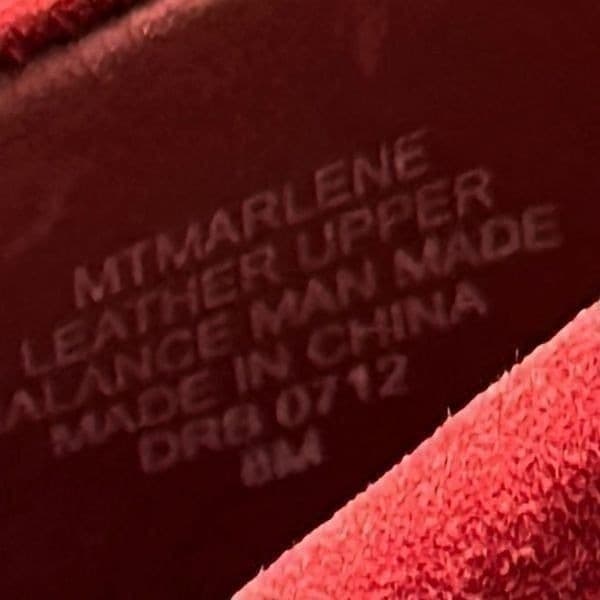 Via Neroli Mt Marlene Burgandy Suede Leather Wedge Heels Size 8 - Thumbnail 2