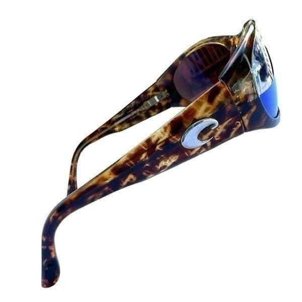 COSTA DEL MAR Sunglasses SW10 Swordfish Tortoise Brown Blue Mirrored Lenses Made - Thumbnail 5