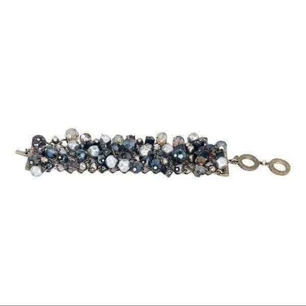 Premier Designs Grand Slam Crystal and Pearl Bracelet - Thumbnail 3