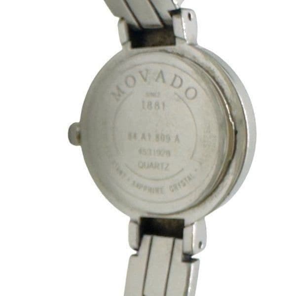 MOVADO AMOROSA Ladies Analog Stainless Steel Watch 84 A1 809 A - Thumbnail 7
