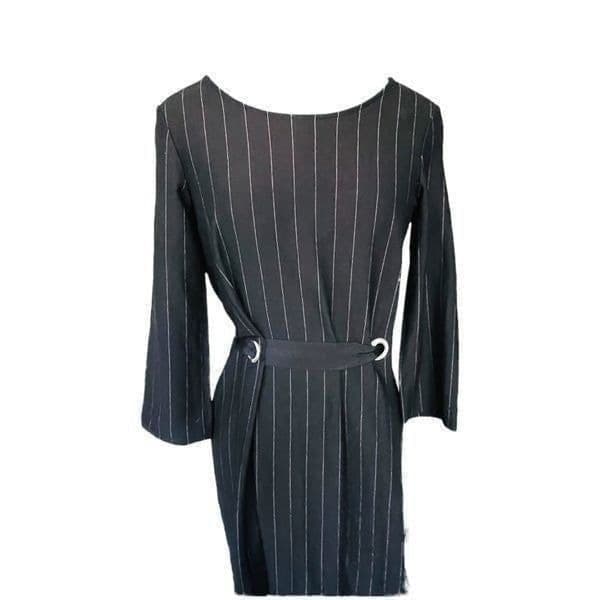 NWOT Massimo Dutti Pinstripe Sheath Dress Size XS - Thumbnail 5
