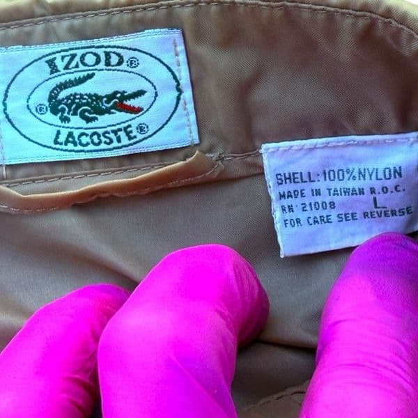 Lacoste Croc Logo Bomber Jacket Pants Set IZOD Lacoste Jacket Coat Windbreaker T - Thumbnail 5