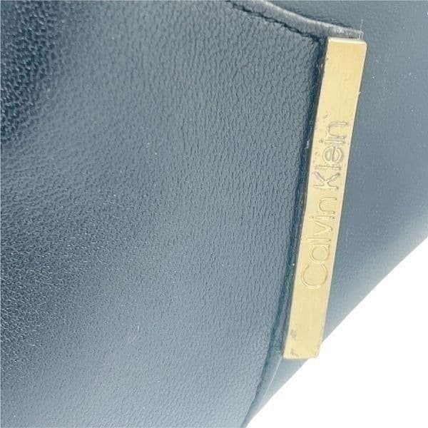 Calvin Klein Black Ankle Boots High Heel Shoes Size 9.5 - Thumbnail 8