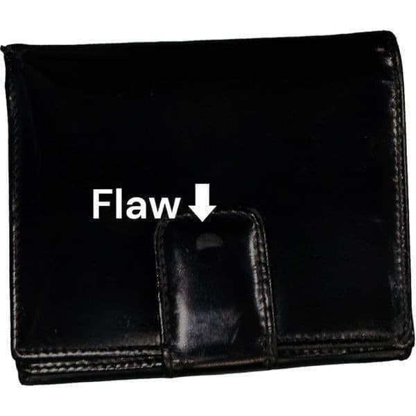GUCCI G Logo GG Black Patent Leather Wallet Bag Card holder - Thumbnail 10