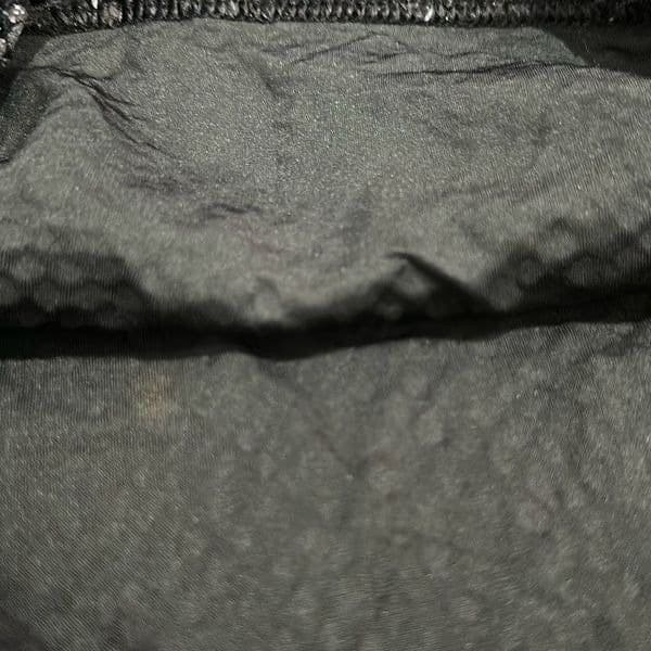 VOTRE NOM Vintage Snakeskin Black Metallic Stretch Long Sleeve Blouse Top Size S - Thumbnail 7