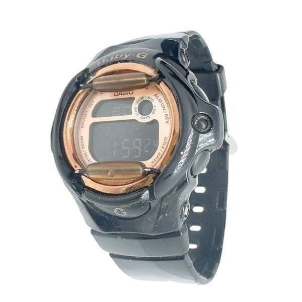 Casio Women's Wristwatch Baby G Round Digital Buckle 12-Hour Dial Black - Thumbnail 7