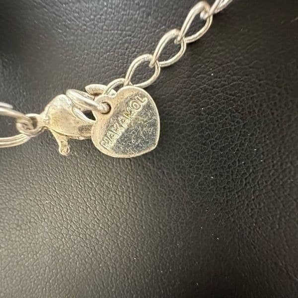 NAKAMOL Signed Multi-strand Faceted Glass Bead Colorful Pearlescent Aurora Borea - Thumbnail 7