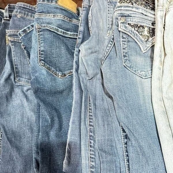 Mystery Bundle Lot of 4 Pair Size 4/27” Designer Denim Jeans-Paige AG Joe’s Vinc - Thumbnail 8