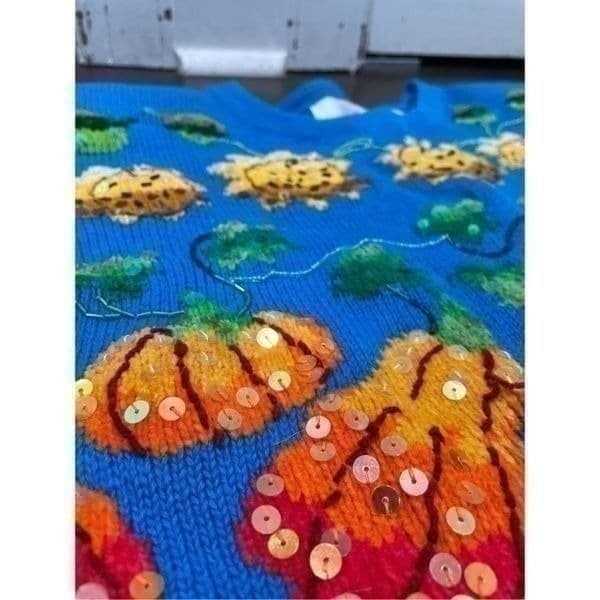 1990s Y2K VINTAGE JANE’S CLOSET DESIGN OPTIONS Embellished Fruit Sequin Embroide - Thumbnail 6