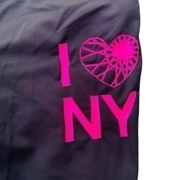 LULULEMON ATHLETICA Black High Rise Crop Leggings Lululemon I Love NY Pant Taper - Thumbnail 2