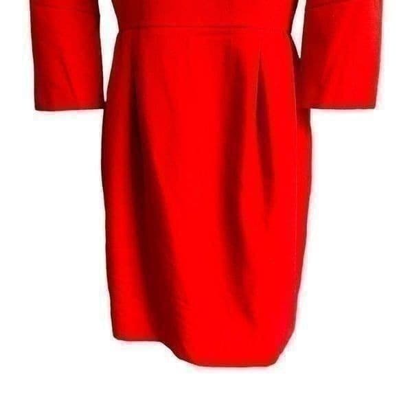 NWOT J. Crew Red Dress Size 6 - Thumbnail 3