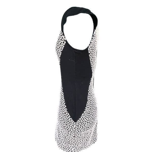Express Bodycon Black and White Dress Size 2 - Thumbnail 2