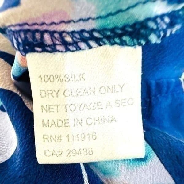 REVOLVE YUMI KIM Goddess Dress in Navy Japanese Floral SOLD OUT 100% Silk Dress - Thumbnail 5