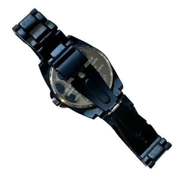 HASBRO MY LITTLE PONY 2014 HOT TOPIC Rainbow Dash Black Stainless Steel Analog W - Thumbnail 4