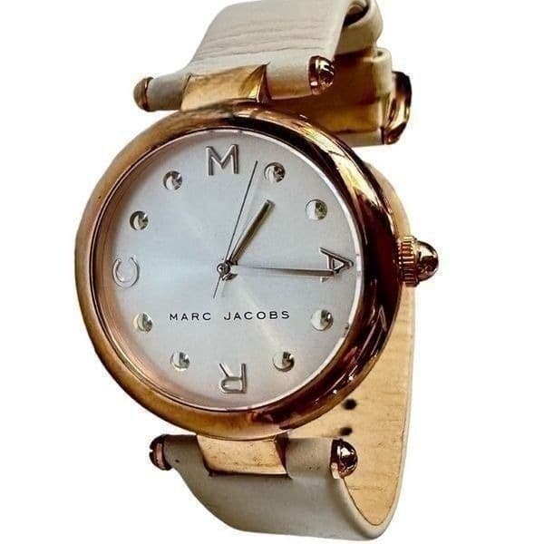 MARC BY MARC JACOBS MBM1464 Analog Rose Gold Tone Dial Blush Pink Round Face and - Thumbnail 7