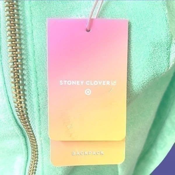 NWT Stoney Clover Lane Green Backpack Limited Edition - Thumbnail 4