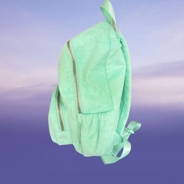 NWT Stoney Clover Lane Green Backpack Limited Edition - Thumbnail 6