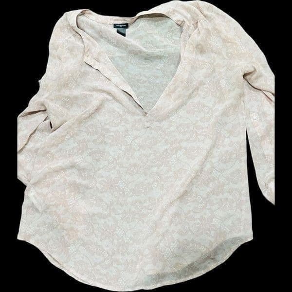 Lot of 4x ANN TAYLOR Sweaters Knit Pullover Blouse Cardigan with Pockets Size Me - Thumbnail 4