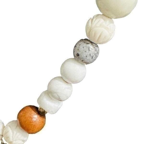 JADEITE Jade Quartz and Nephrite Jade Gemstone Beaded Long Tassel Necklace - Thumbnail 6