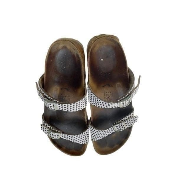 Birkis By Birkenstock Polka Dot Sandals Size 38 (US Womens 7.5-8) - Image 1