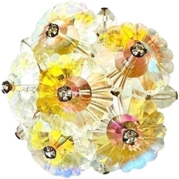 JULIANA DELIZZA & ELSTER D&E Rhinestone Brooch - Thumbnail 3