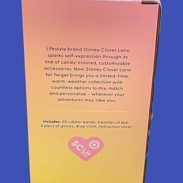 Stoney Clover Lane Tie Dye Kit Limited Edition Collaboration w/Target NWT - Thumbnail 3