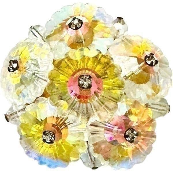 JULIANA DELIZZA & ELSTER D&E Rhinestone Brooch - Thumbnail 4