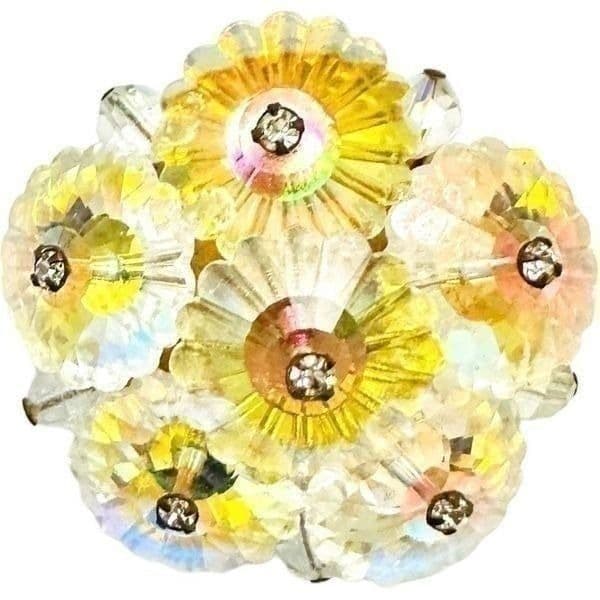 JULIANA DELIZZA & ELSTER D&E Rhinestone Brooch - Thumbnail 2