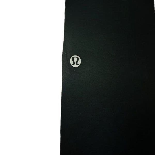 LULULEMON ATHLETICA Yoga Pants Leggings Black Blue White Yellow Striped Tapered - Thumbnail 3
