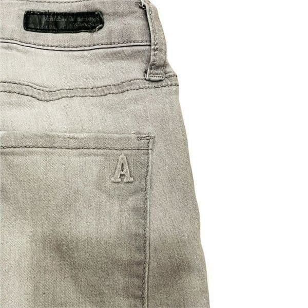 Articles of SOCIETY Carly Crop Release Hem Skinny Ankle Jeans Light Smoke Sz 27 - Thumbnail 6