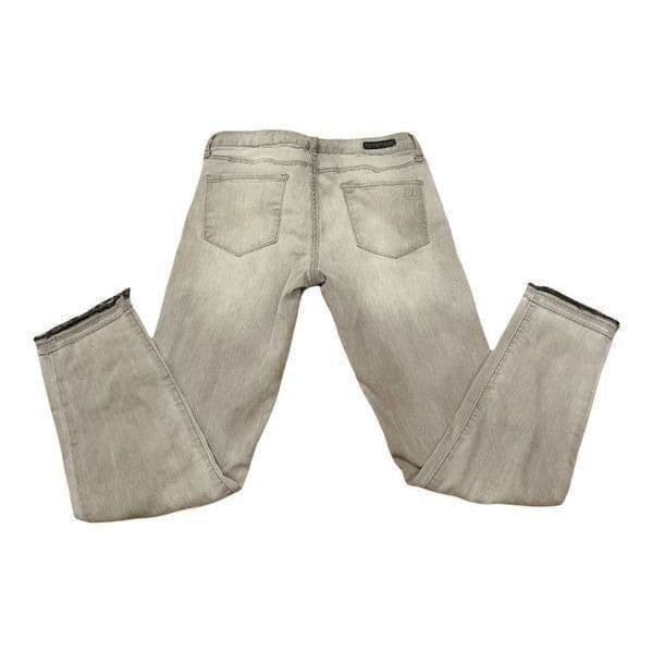 Articles of SOCIETY Carly Crop Release Hem Skinny Ankle Jeans Light Smoke Sz 27 - Thumbnail 3