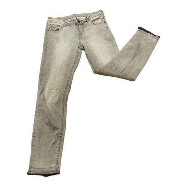 Articles of SOCIETY Carly Crop Release Hem Skinny Ankle Jeans Light Smoke Sz 27 - Thumbnail 7