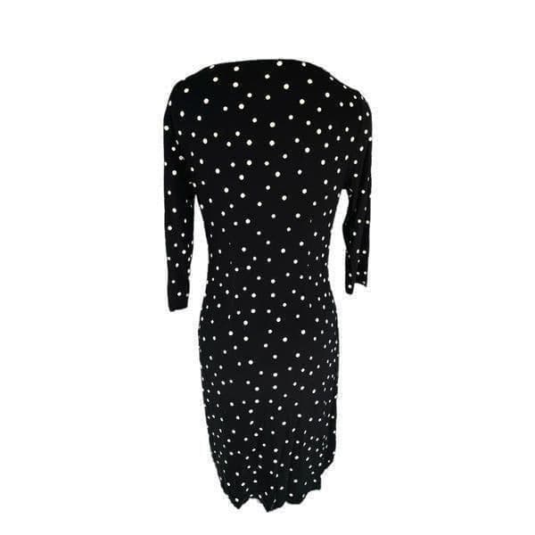 Ann Taylor LOFT Polka Dot Dress Size Small - Thumbnail 2