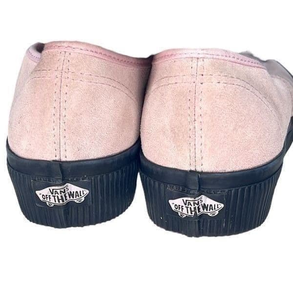 NWOT Authentic Vans Off The Wall Suede 2.0 Embossed Chalk Pink” Light Pastel Pin - Thumbnail 2