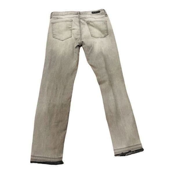 Articles of SOCIETY Carly Crop Release Hem Skinny Ankle Jeans Light Smoke Sz 27 - Thumbnail 2